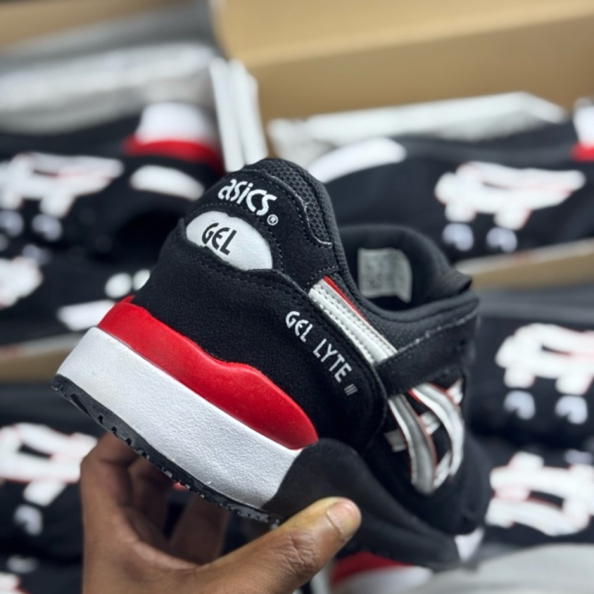 Tênis Masculino Asics Gel-Lyte III X Preto (Premium em Couro)