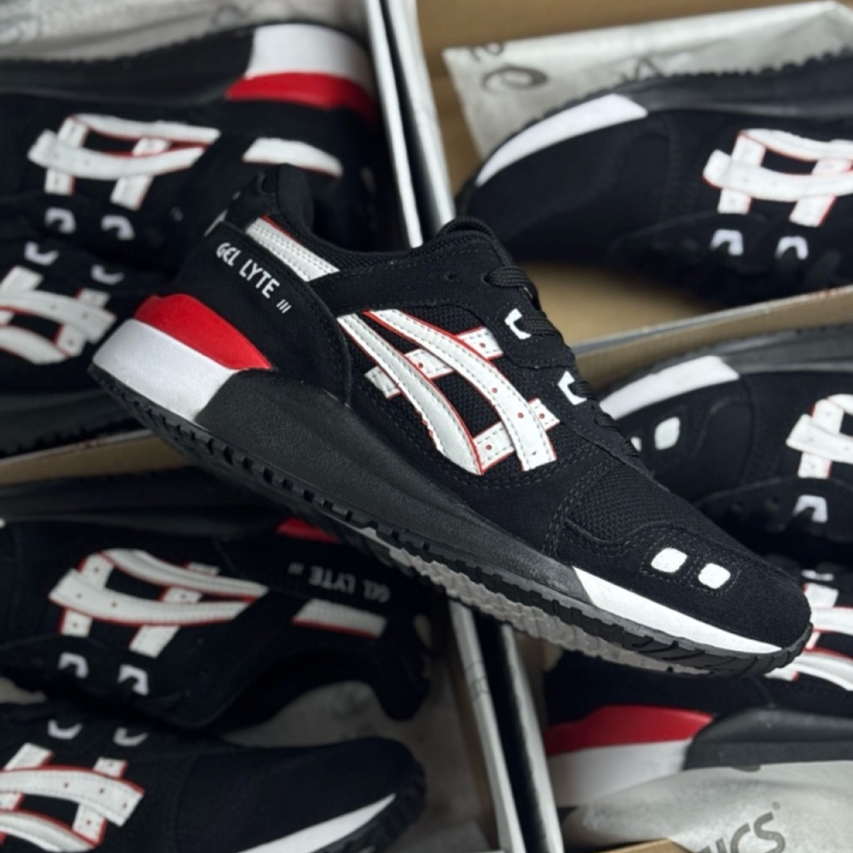 Tênis Masculino Asics Gel-Lyte III X Preto (Premium em Couro)