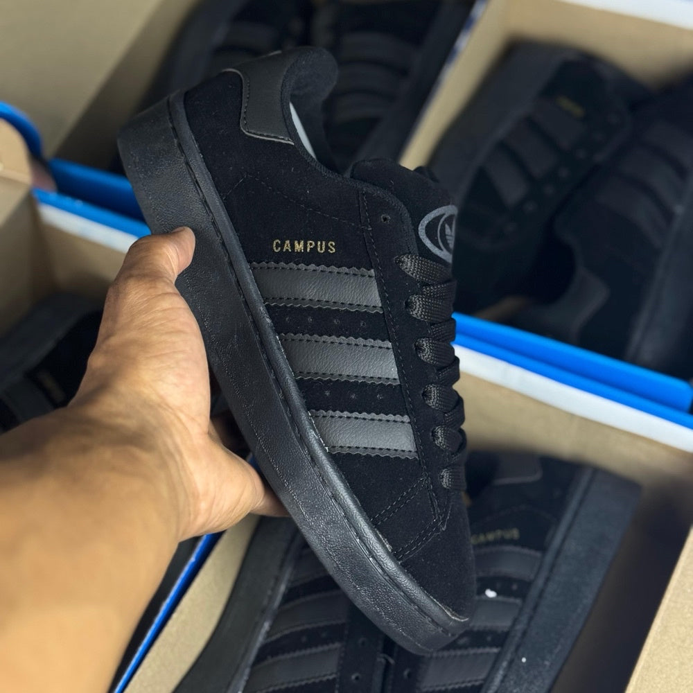 Adidas Campus Primeira Linha - Feminino/Masculino x All Black