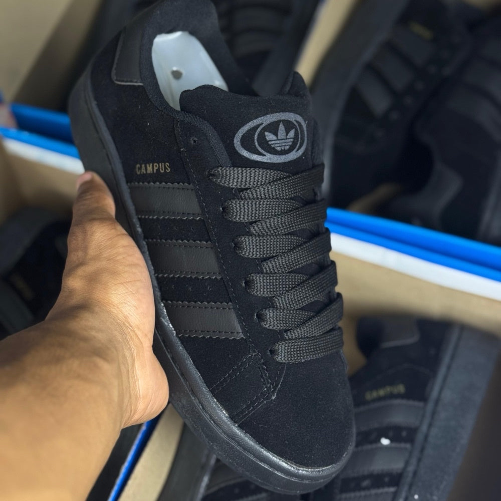 Adidas Campus Primeira Linha - Feminino/Masculino x All Black