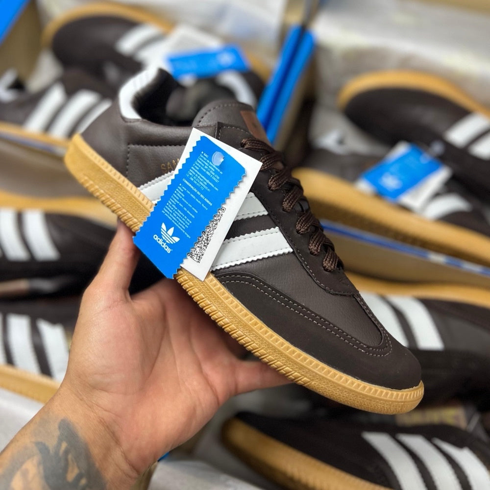 Adidas Samba (Linha Premium) x Marrom
