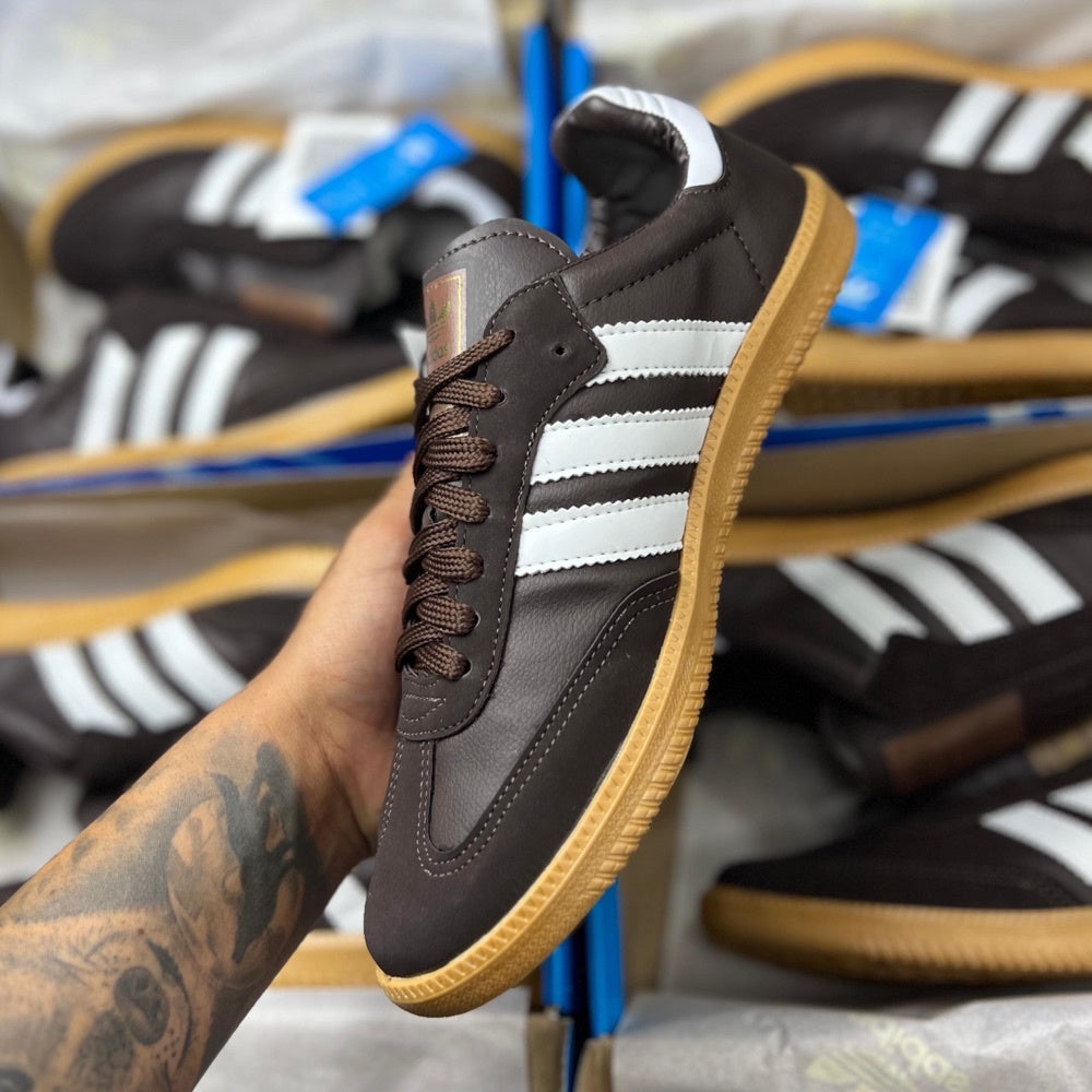 Adidas Samba (Linha Premium) x Marrom