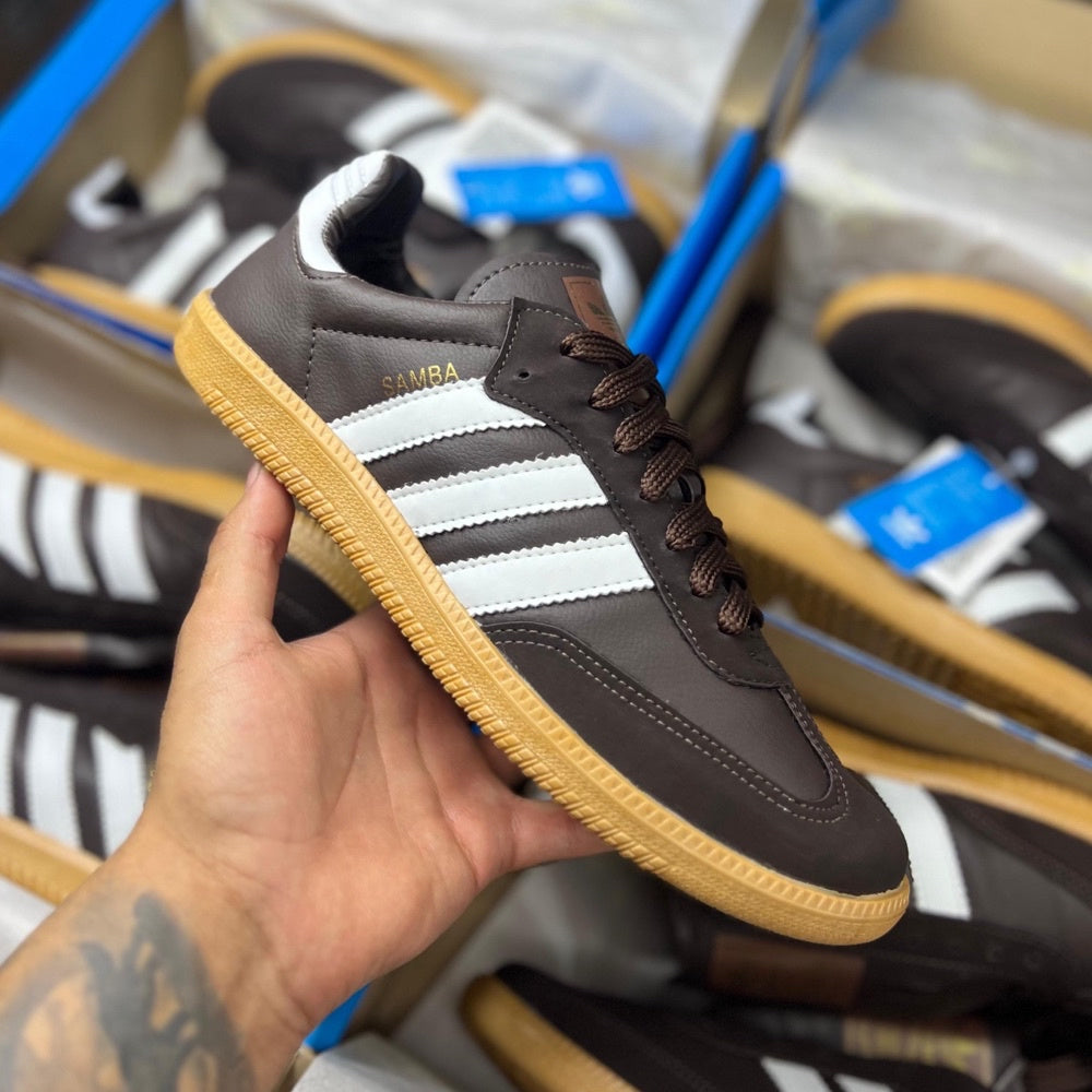Adidas Samba (Linha Premium) x Marrom