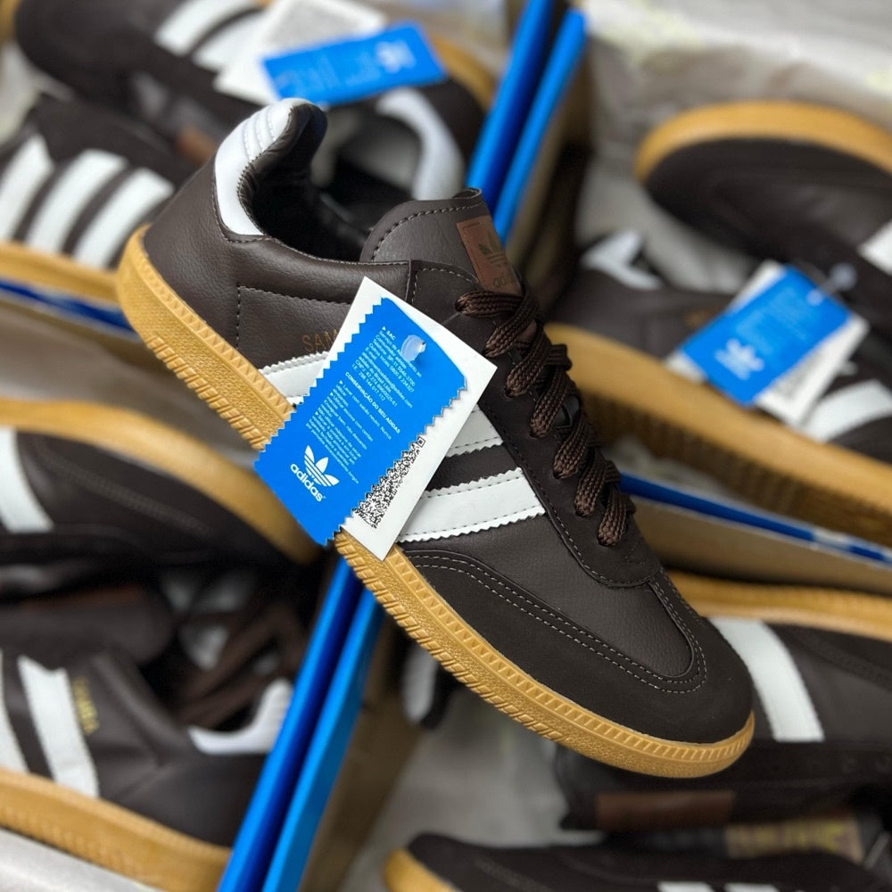 Adidas Samba (Linha Premium) x Marrom