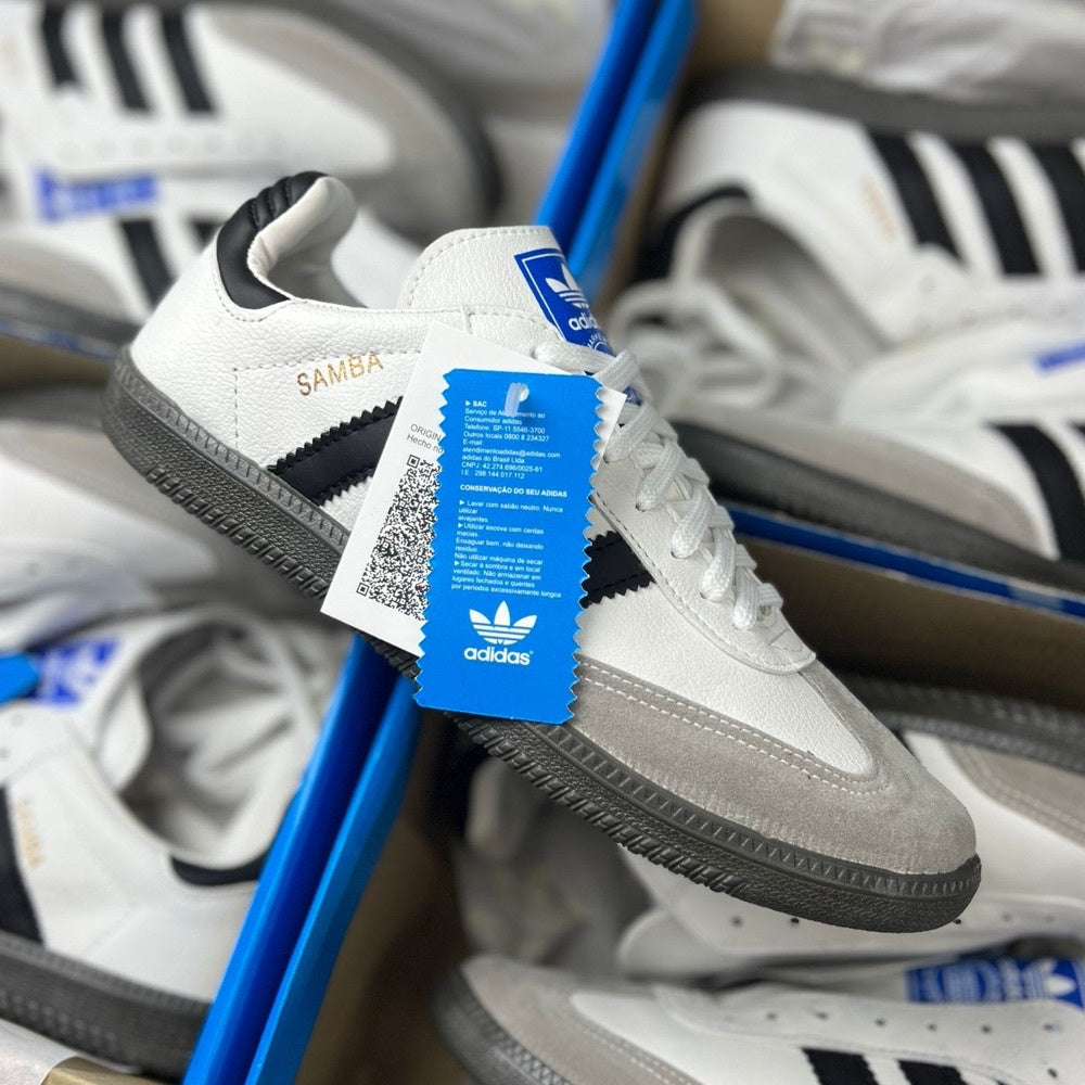 Adidas Samba Unissex (Linha Premium) x Branco/Preto