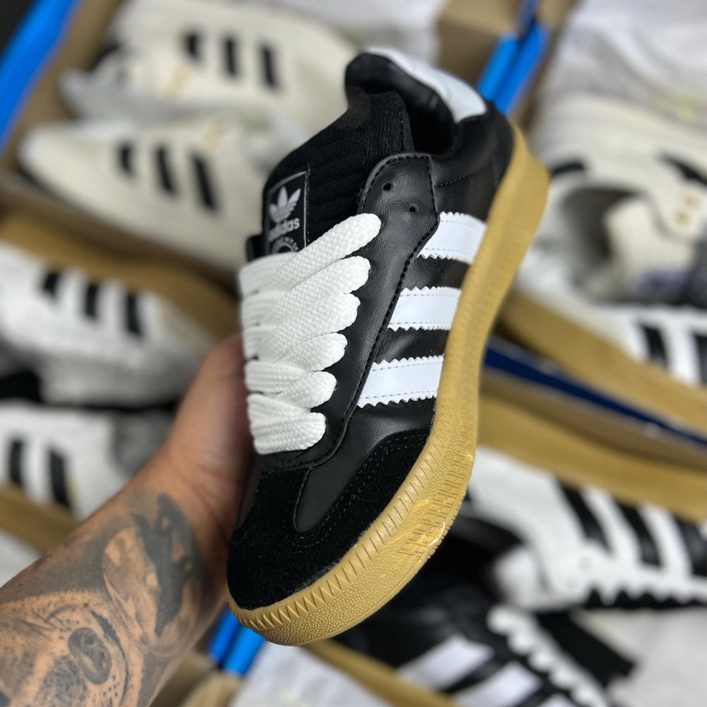 Adidas Samba XLG (Linha Premium) x PRETO BRANCO