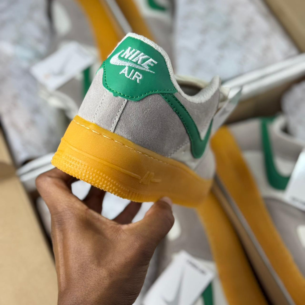 AIR FORCE PLATAFORMA ESTILO, ALTURA E CONFORTO EM UM SÓ TÊNIS! BRANCO/VERDE