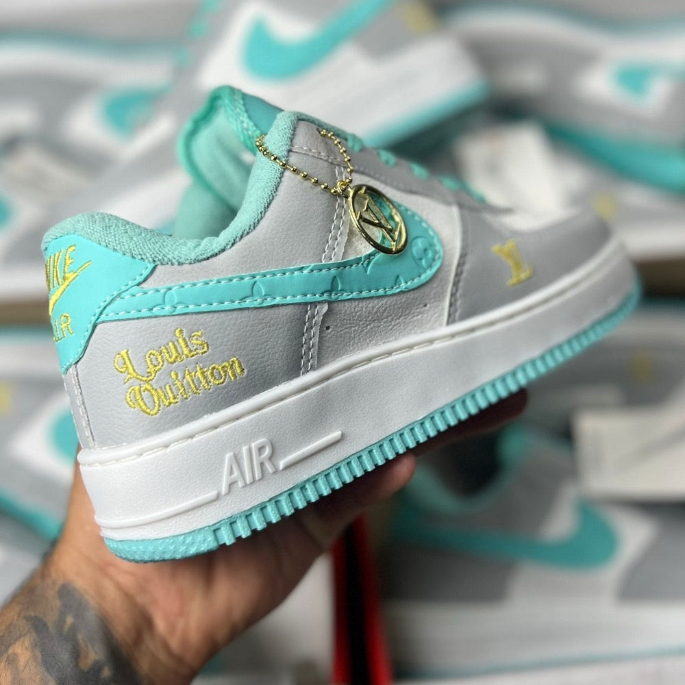 Air Force LV x Verde Água- (Linha Premium)