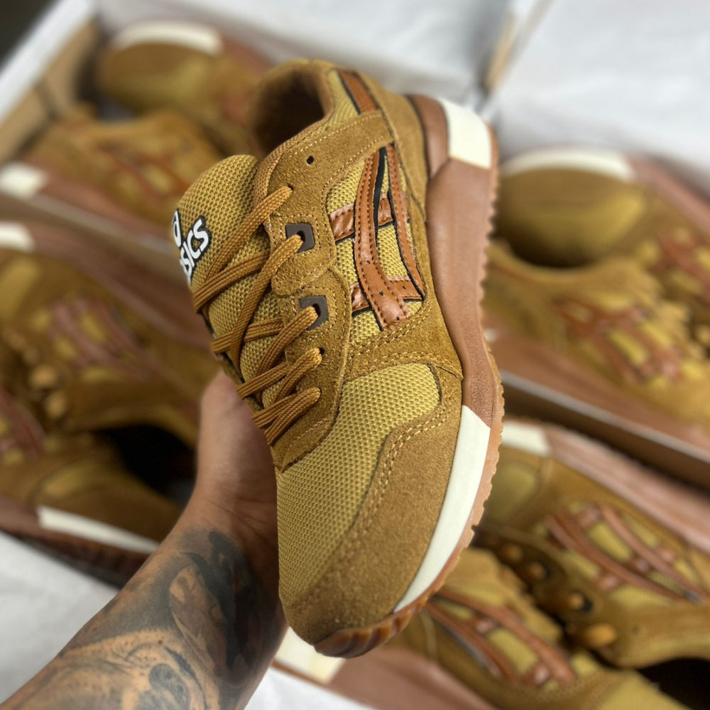 Tênis Masculino Asics Gel-Lyte III x Caramelo (Premium em Couro)