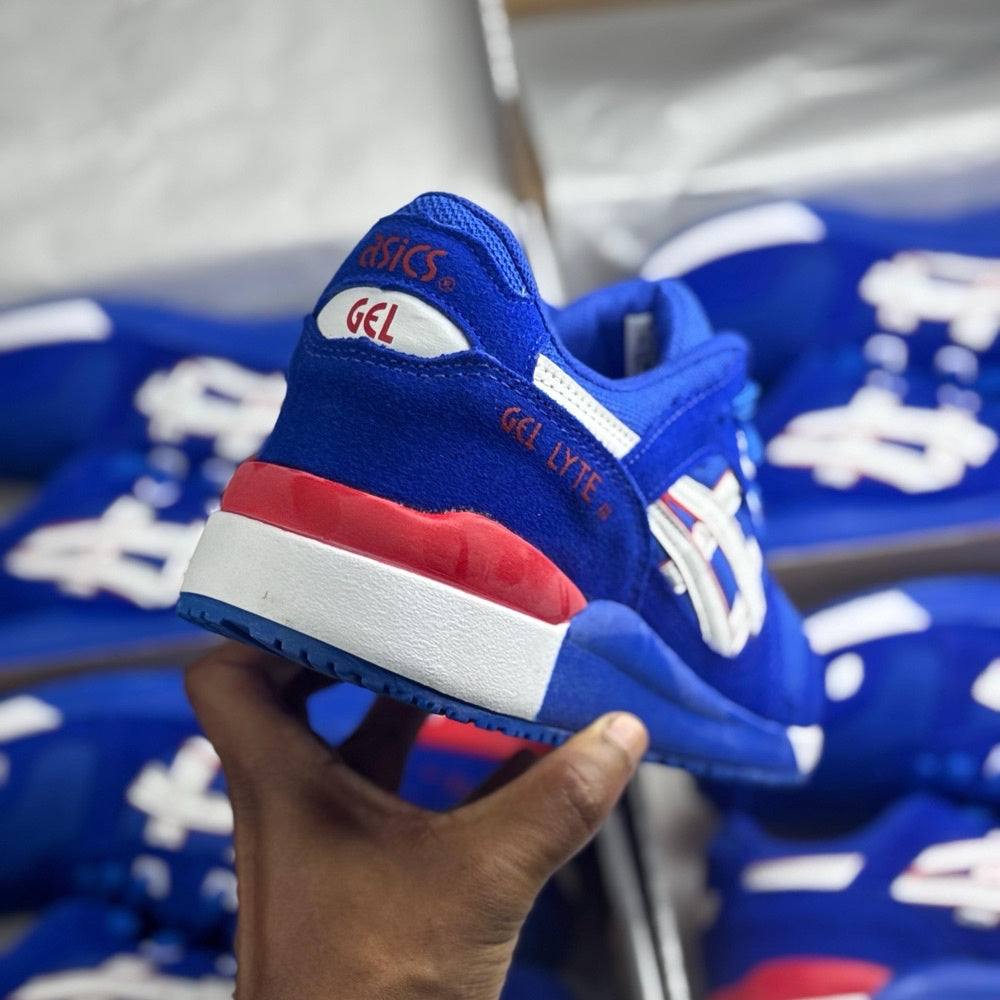 Tênis Masculino Asics Gel-Lyte III X Azul (Premium em Couro)
