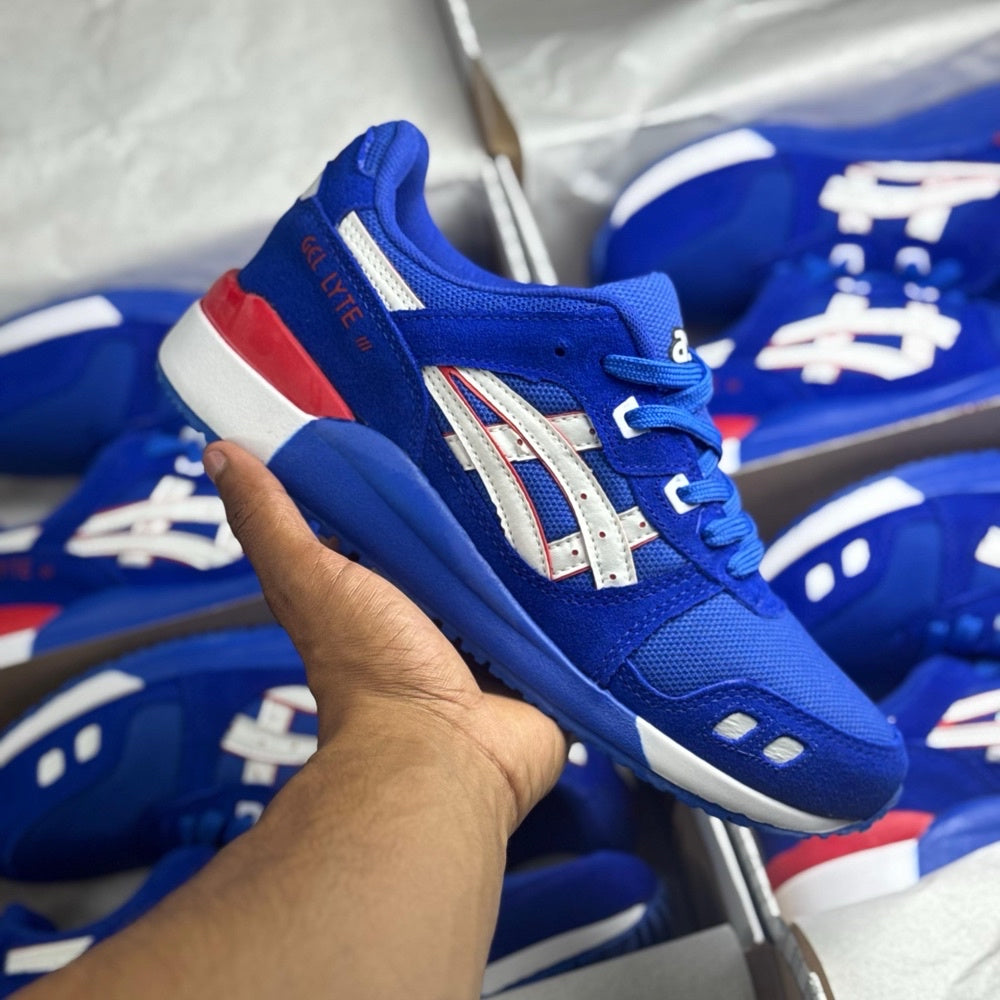 Tênis Masculino Asics Gel-Lyte III X Azul (Premium em Couro)