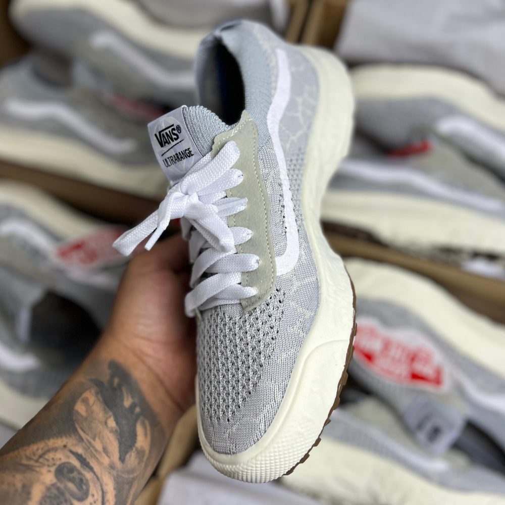 Tênis Vans Vr3 Feminino/Masculino - Sapato Casual Super Confortável e Ótima Durabilidade x Cinza