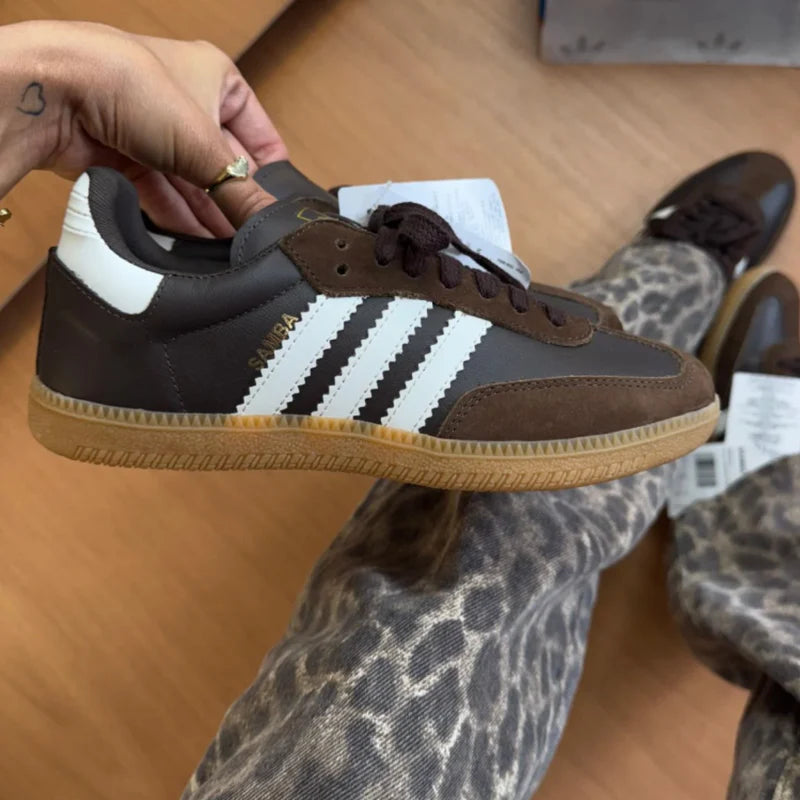 Tênis Feminino Adidas Samba Premium (EM COURO)