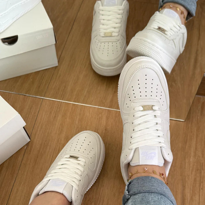 Tênis Unissex Air force 1 Branco Premium