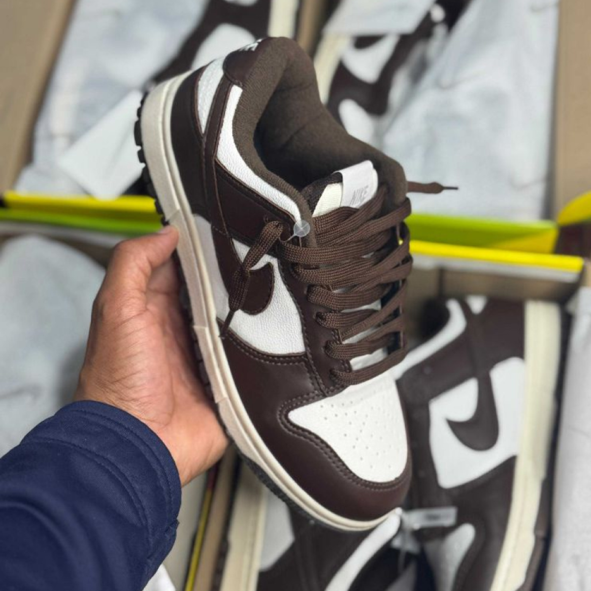 Nike Dunk Sb x Branco/Marrom