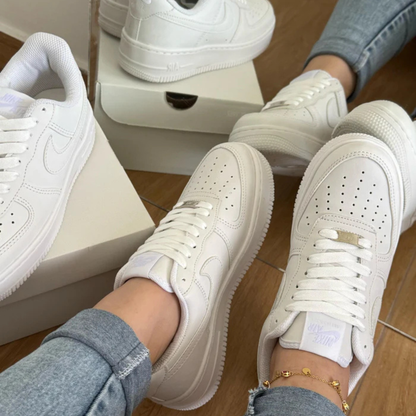 Tênis Unissex Air force 1 Branco Premium