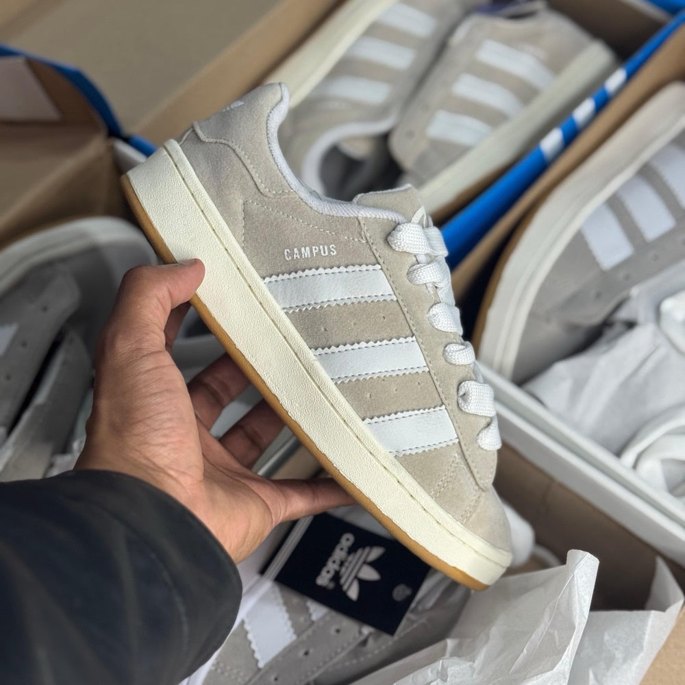 Adidas Campus Primeira Linha - Feminino/Masculino x Cinza