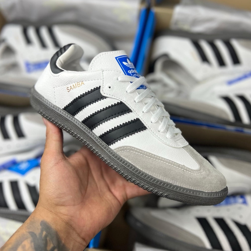 Adidas Samba Unissex (Linha Premium) x  Branco/Preto