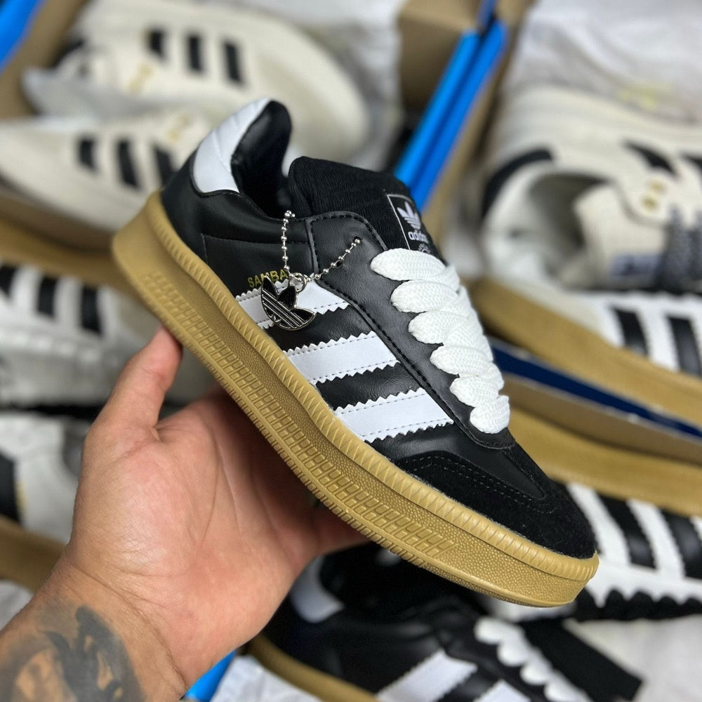 Adidas Samba XLG (Linha Premium) x PRETO BRANCO