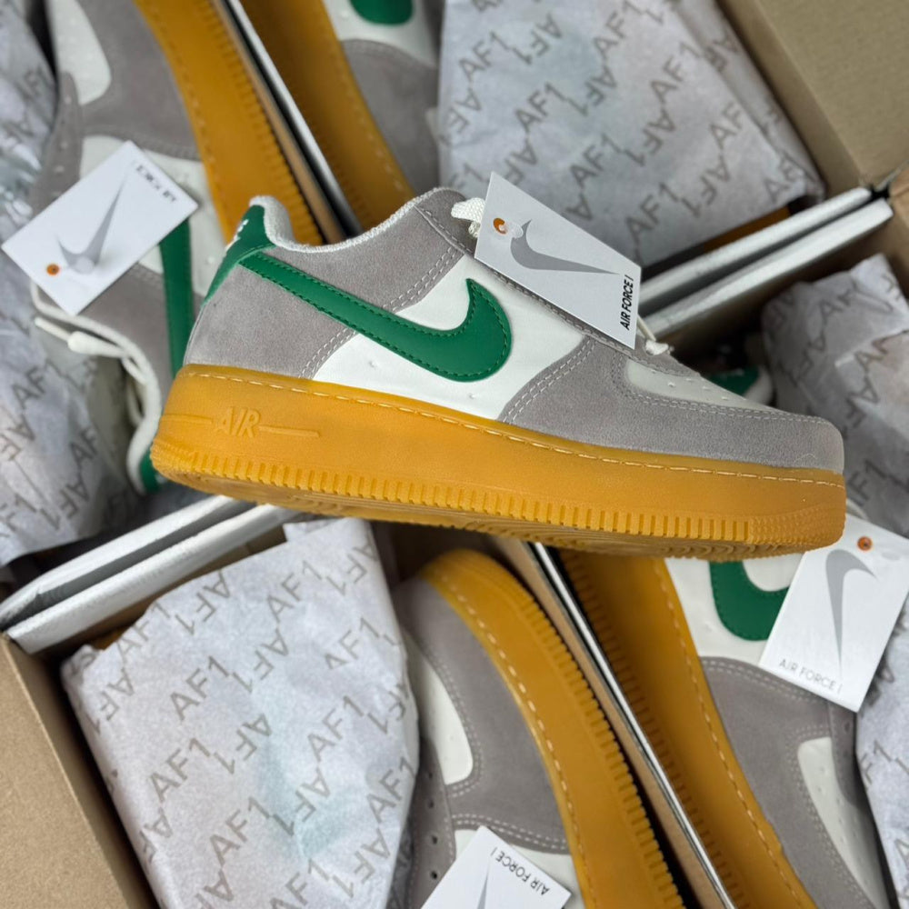 AIR FORCE PLATAFORMA ESTILO, ALTURA E CONFORTO EM UM SÓ TÊNIS! BRANCO/VERDE