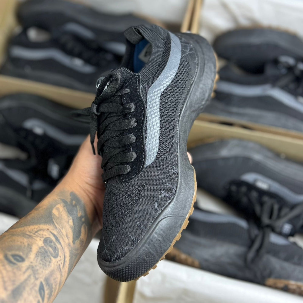 Tênis Vans Vr3 Feminino/Masculino - Sapato Casual Super Confortável e Ótima Durabilidade x Preto Black