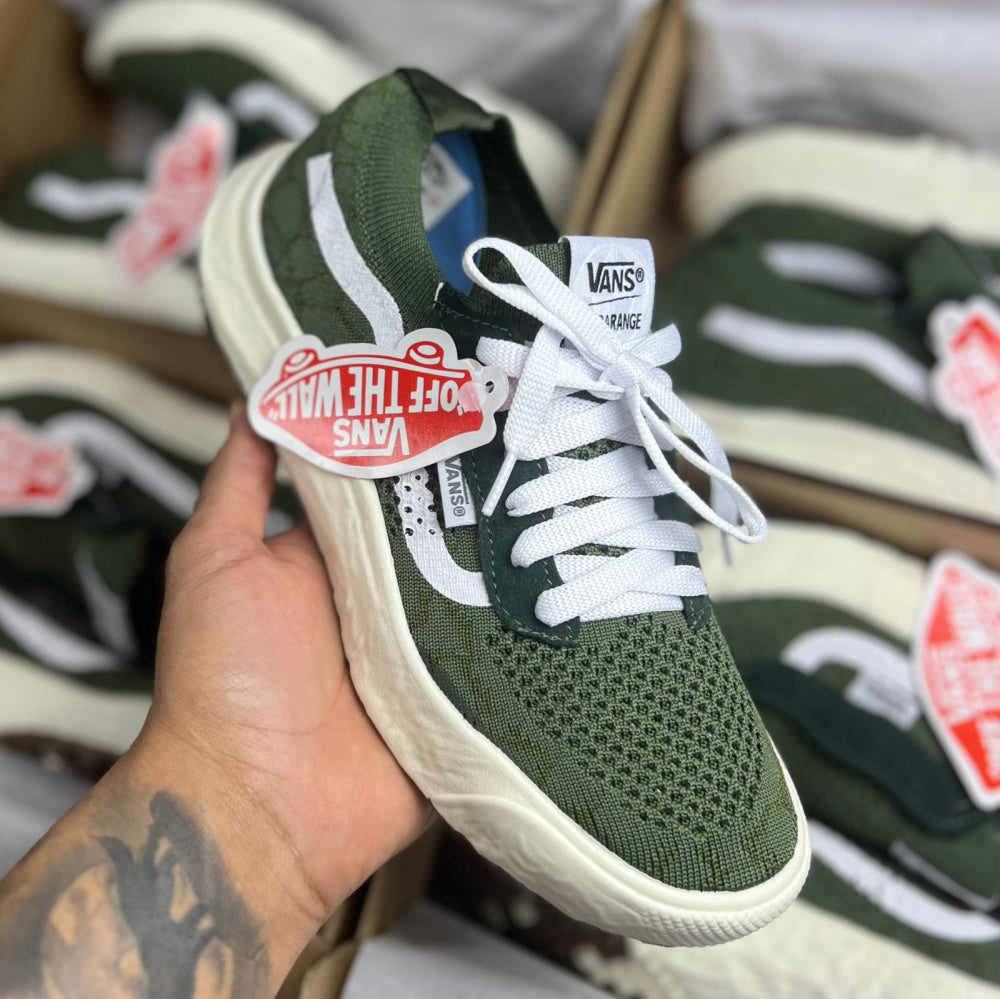 Tênis Vans Vr3 Feminino/Masculino - Sapato Casual Super Confortável e Ótima Durabilidade x Verde Militar